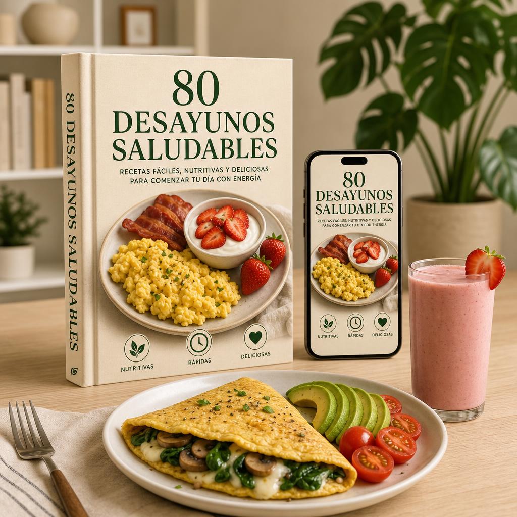 Recetario 80 Desayunos Saludables